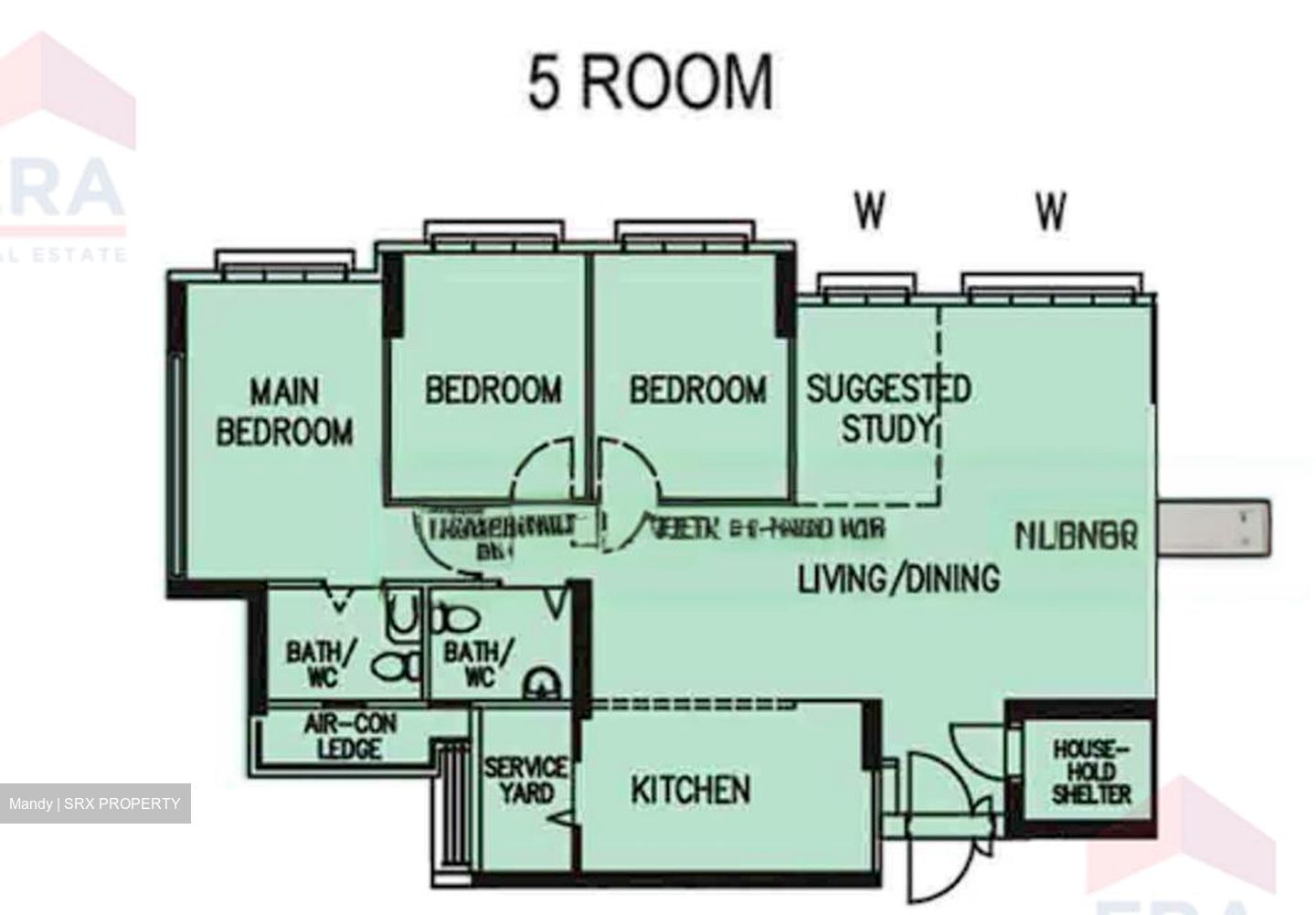 Blk 461D West Rock @ Bukit Batok (Bukit Batok), HDB 5 Rooms #463036411